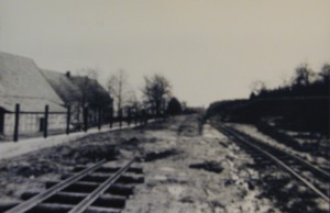 Bau der Landstrasse Richtung Hagen an den Weischedehöfen