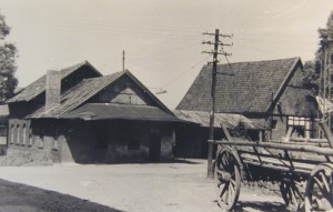 die Schmiede und das alte Haus von Kramers auf dem Hilf